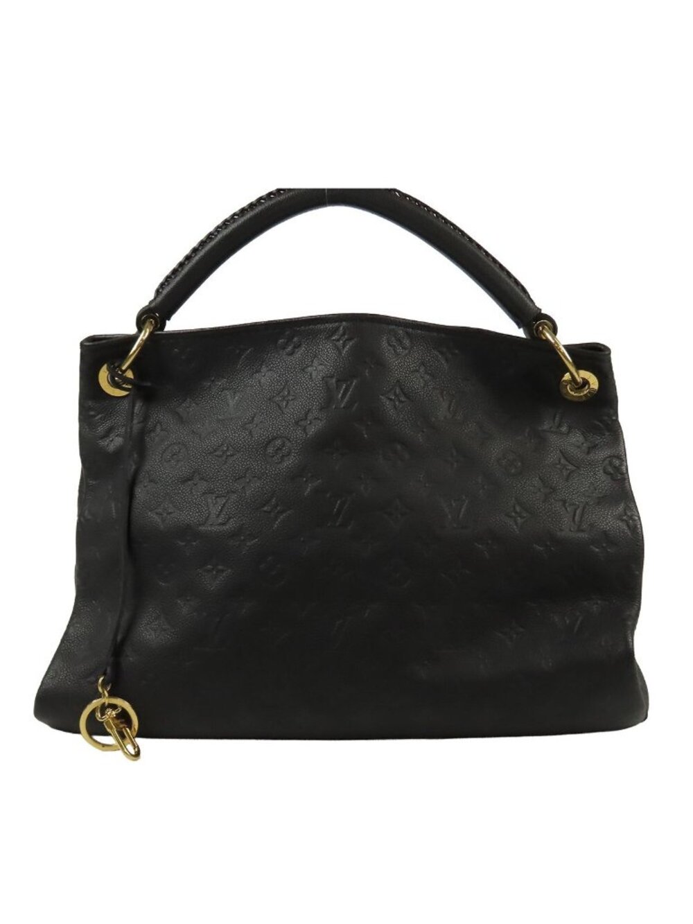 Louis Vuitton Artsy MM Handbag Tote Black Monogram Empreinte